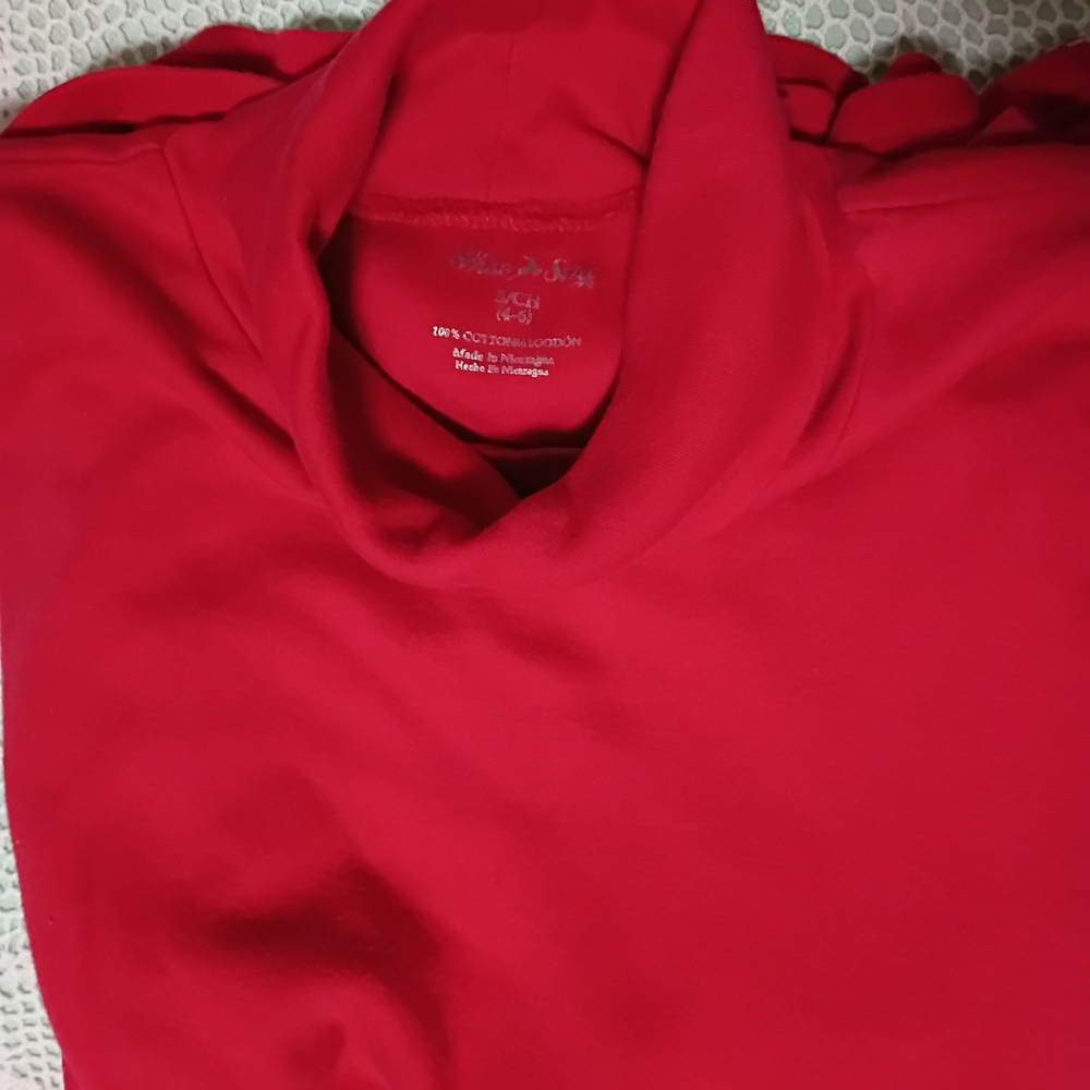 White Stag Red Long Sleeve Top